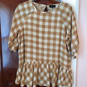 Gingham top